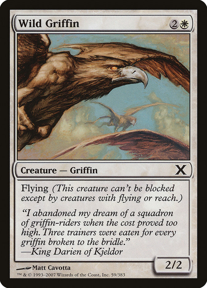 Wild Griffin [Tenth Edition] | KingTCG.ca