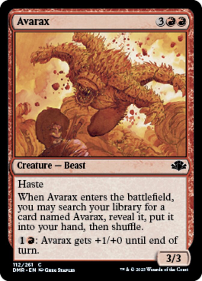 Avarax [Dominaria Remastered] | KingTCG.ca