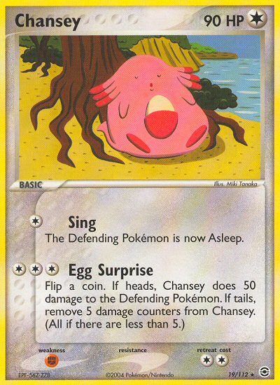 Chansey (19/112) [EX: FireRed & LeafGreen] | KingTCG.ca