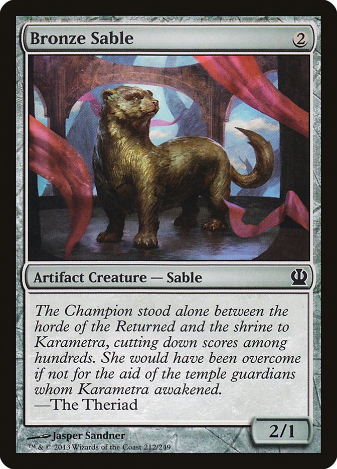 Bronze Sable [Theros] | KingTCG.ca