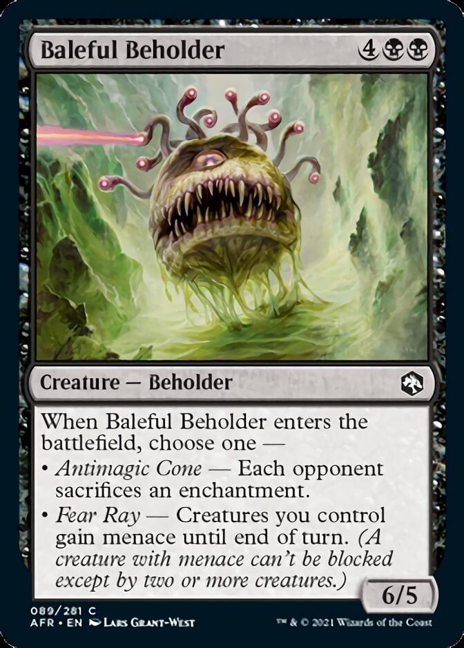 Baleful Beholder [Dungeons & Dragons: Adventures in the Forgotten Realms] | KingTCG.ca