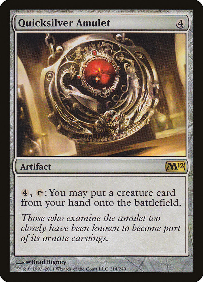 Quicksilver Amulet [Magic 2012] | KingTCG.ca