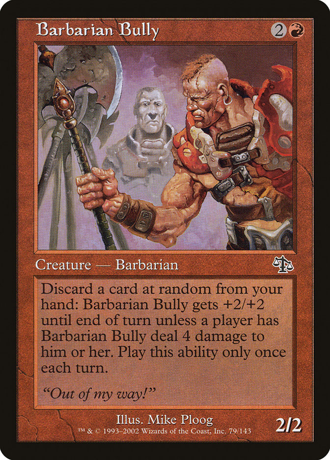 Barbarian Bully [Judgment] | KingTCG.ca