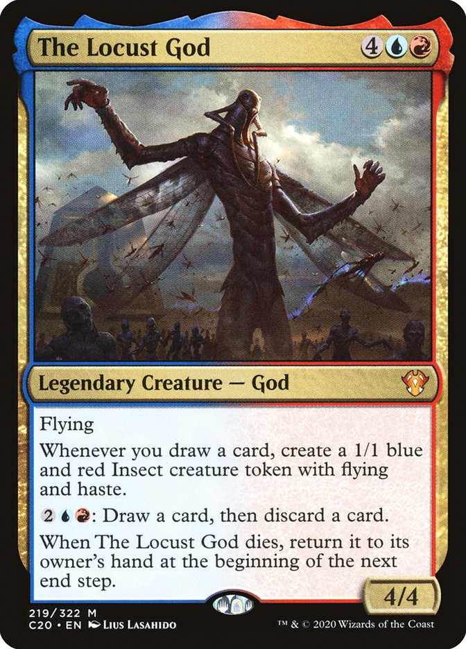 The Locust God [Commander 2020] | KingTCG.ca