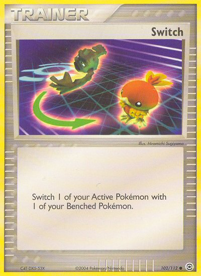 Switch (102/112) [EX: FireRed & LeafGreen] | KingTCG.ca