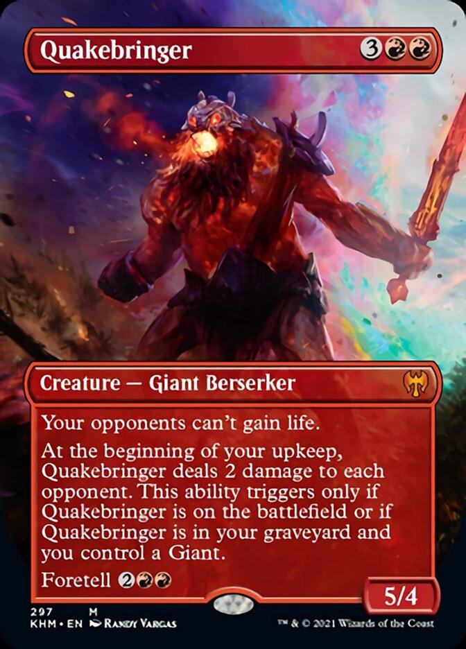 Quakebringer (Extended Art) [Kaldheim] | KingTCG.ca