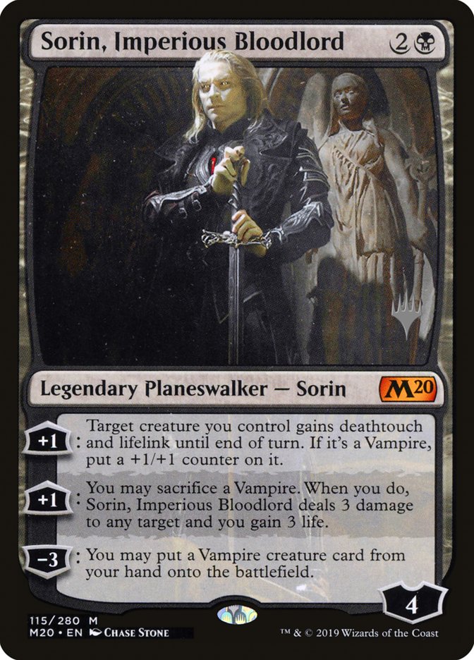 Sorin, Imperious Bloodlord [Core Set 2020 Promos] | KingTCG.ca