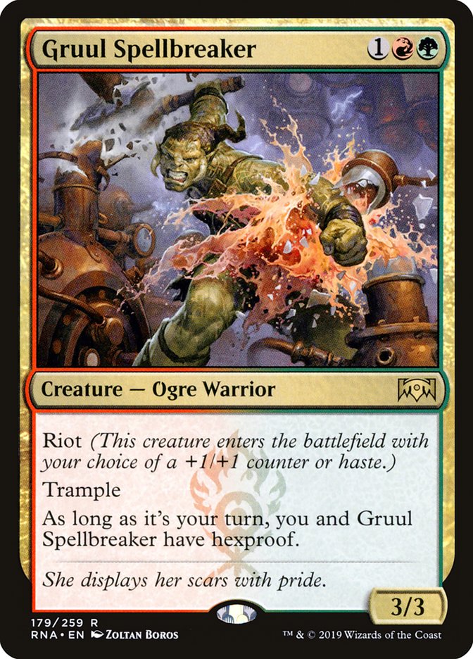 Gruul Spellbreaker [Ravnica Allegiance] | KingTCG.ca