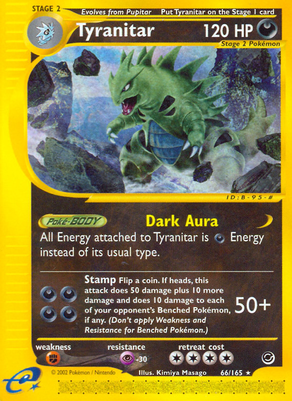 Tyranitar (66/165) [Expedition: Base Set] | KingTCG.ca