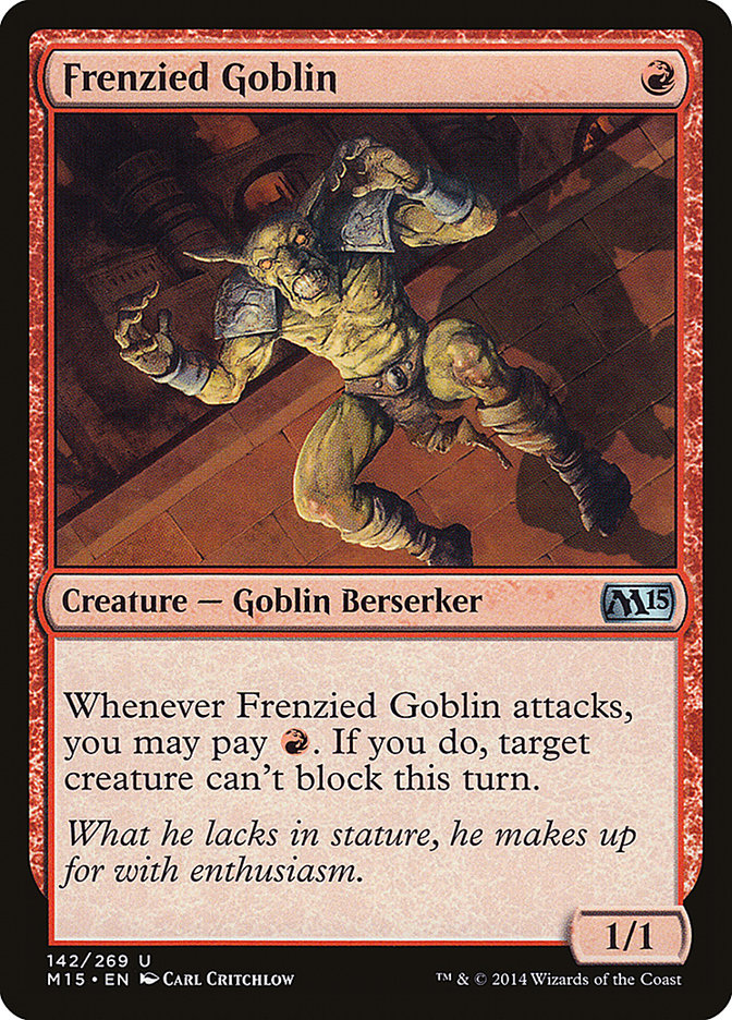 Frenzied Goblin [Magic 2015] | KingTCG.ca