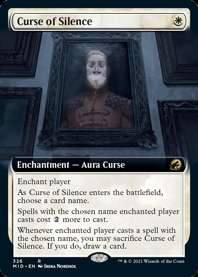 Curse of Silence (Extended) [Innistrad: Midnight Hunt] | KingTCG.ca