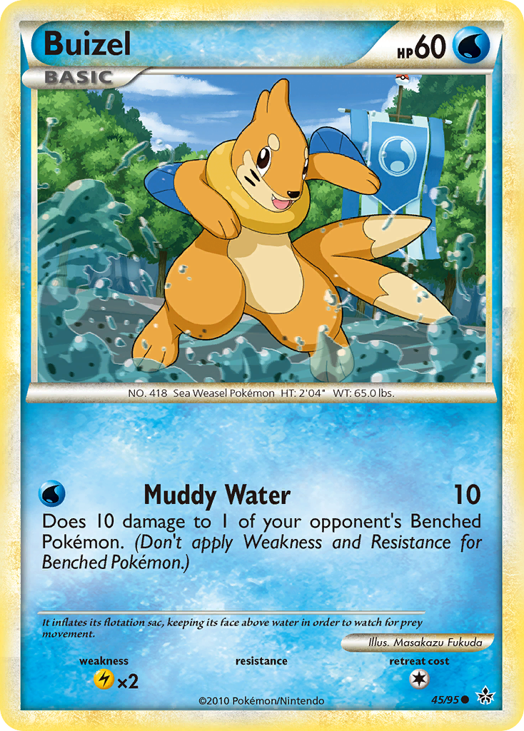 Buizel (45/95) [HeartGold & SoulSilver: Unleashed] | KingTCG.ca