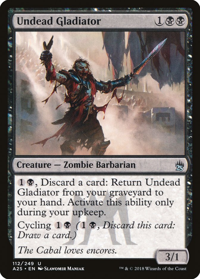 Undead Gladiator [Masters 25] | KingTCG.ca