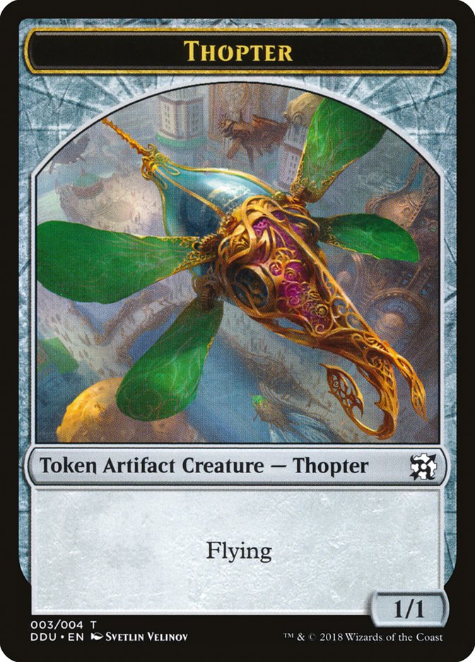 Thopter (003/004) [Duel Decks: Elves vs. Inventors Tokens] | KingTCG.ca