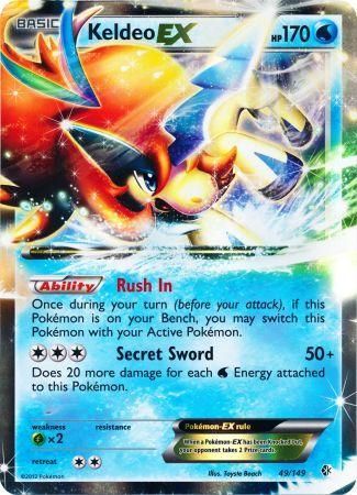 Keldeo EX (49/149) (Jumbo Card) [Black & White: Boundaries Crossed] | KingTCG.ca