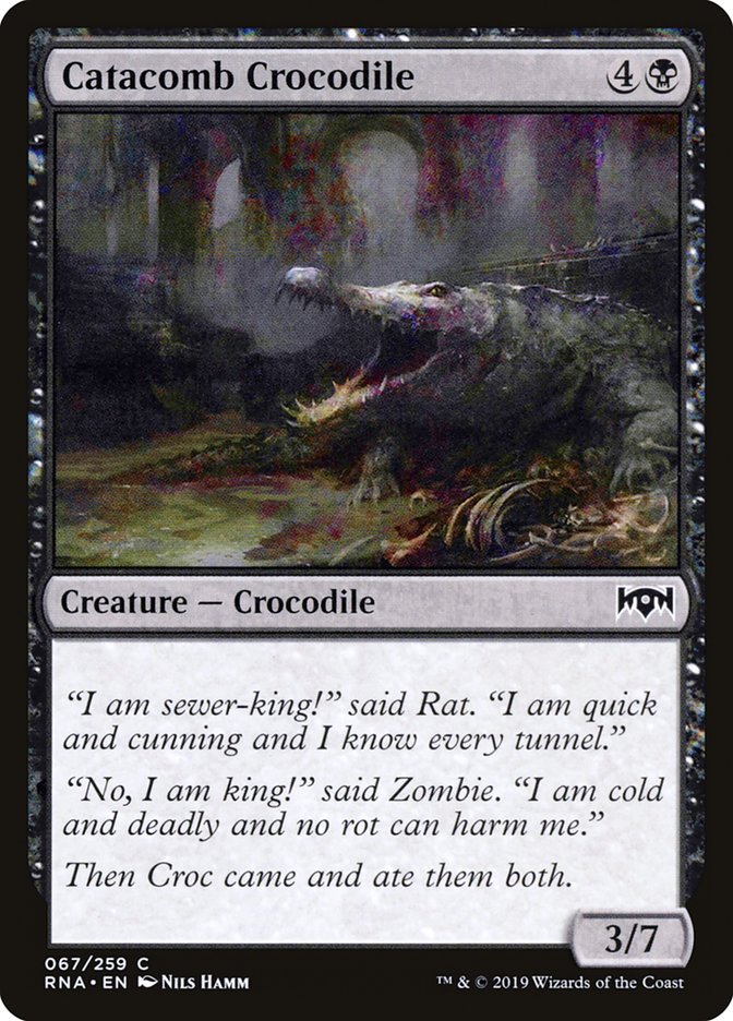 Catacomb Crocodile [Ravnica Allegiance] | KingTCG.ca