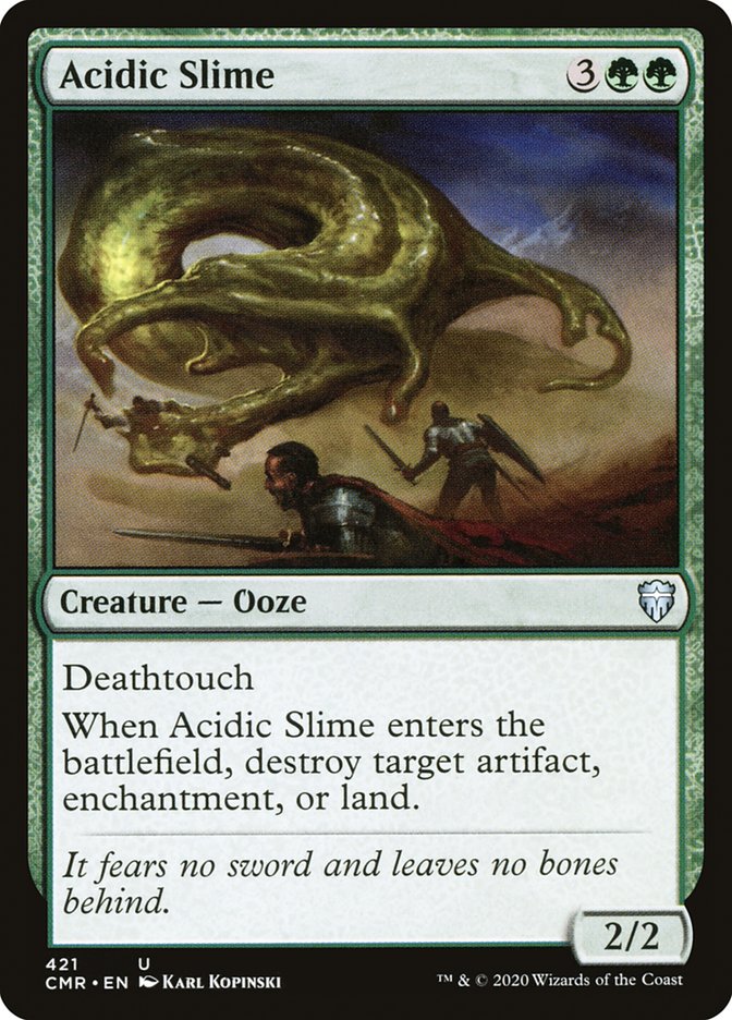 Acidic Slime [Commander Legends] | KingTCG.ca