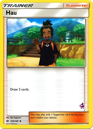 Hau (120/149) [Battle Academy: Mewtwo Deck] | KingTCG.ca