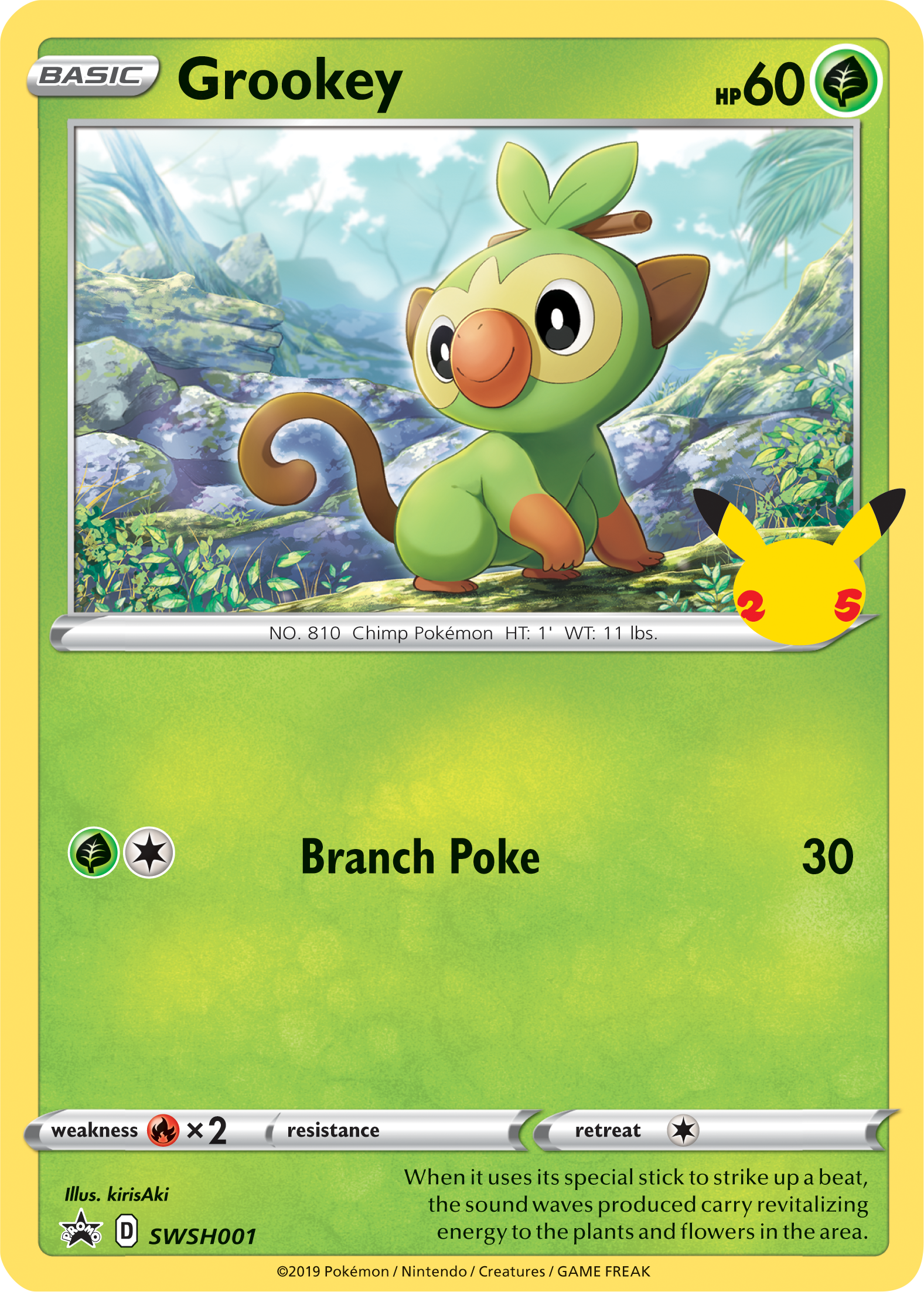 Grookey (SWSH001) [First Partner Pack] | KingTCG.ca