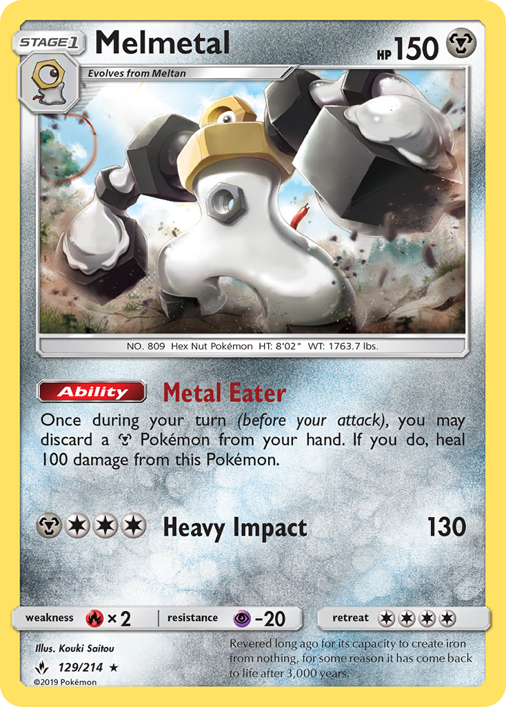 Melmetal (129/214) [Sun & Moon: Unbroken Bonds] | KingTCG.ca