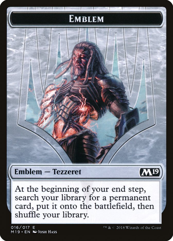 Tezzeret, Artifice Master Token [Core Set 2019 Tokens] | KingTCG.ca