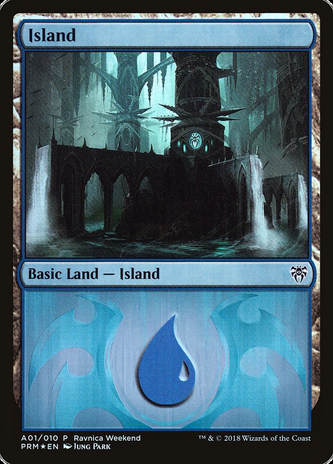 Island - Dimir (A01) [GRN Ravnica Weekend] | KingTCG.ca