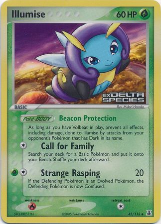 Illumise (45/113) (Stamped) [EX: Delta Species] | KingTCG.ca