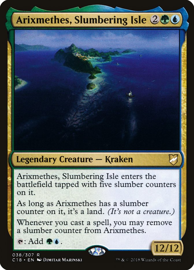 Arixmethes, Slumbering Isle [Commander 2018] | KingTCG.ca