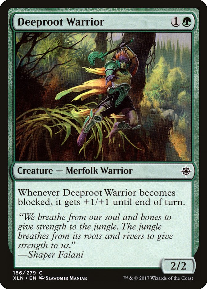 Deeproot Warrior [Ixalan] | KingTCG.ca