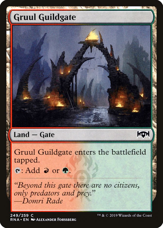 Gruul Guildgate (249/259) [Ravnica Allegiance] | KingTCG.ca