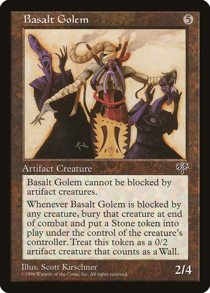 Basalt Golem [Mirage] | KingTCG.ca