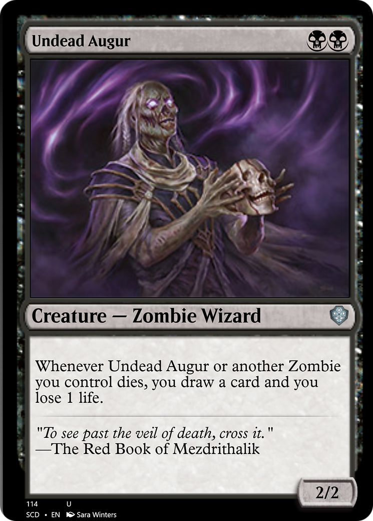 Undead Augur [Starter Commander Decks] | KingTCG.ca