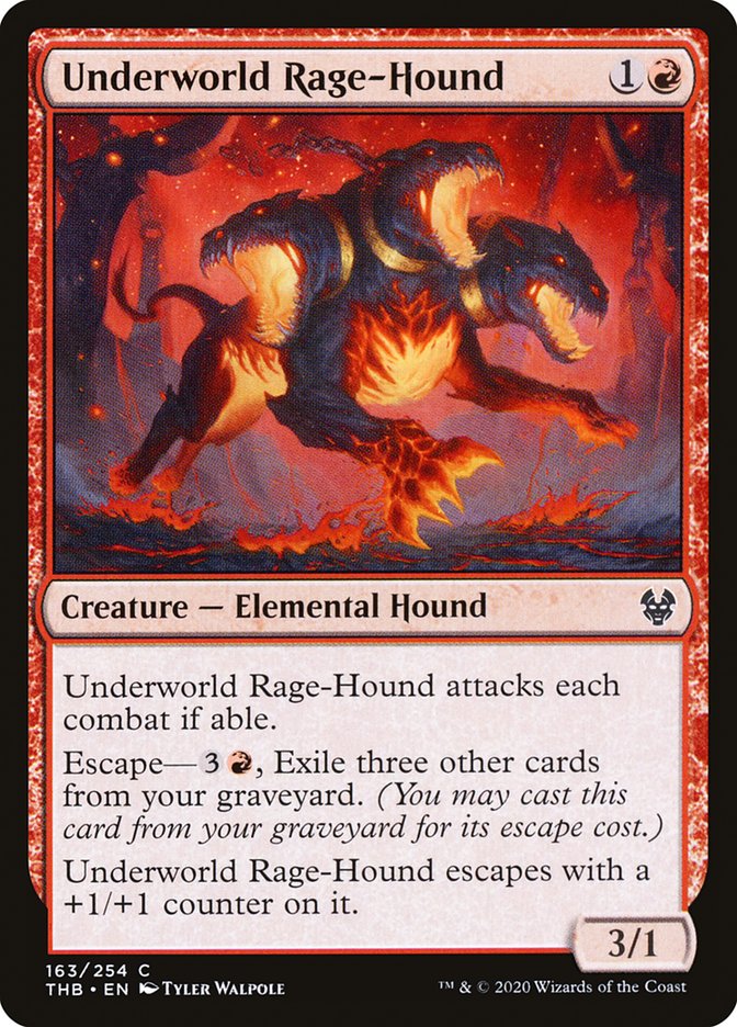 Underworld Rage-Hound [Theros Beyond Death] | KingTCG.ca