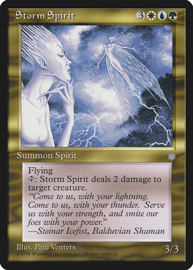 Storm Spirit [Ice Age] | KingTCG.ca