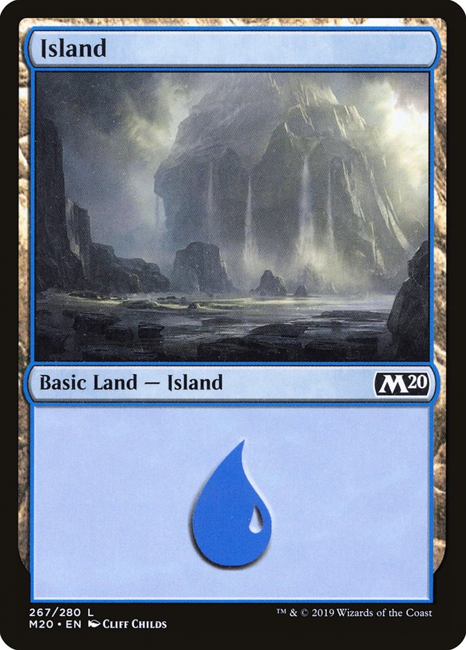 Island (#267) [Core Set 2020] | KingTCG.ca