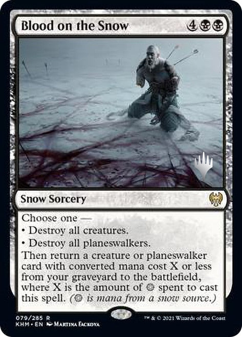 Blood on the Snow [Kaldheim Promo Pack] | KingTCG.ca