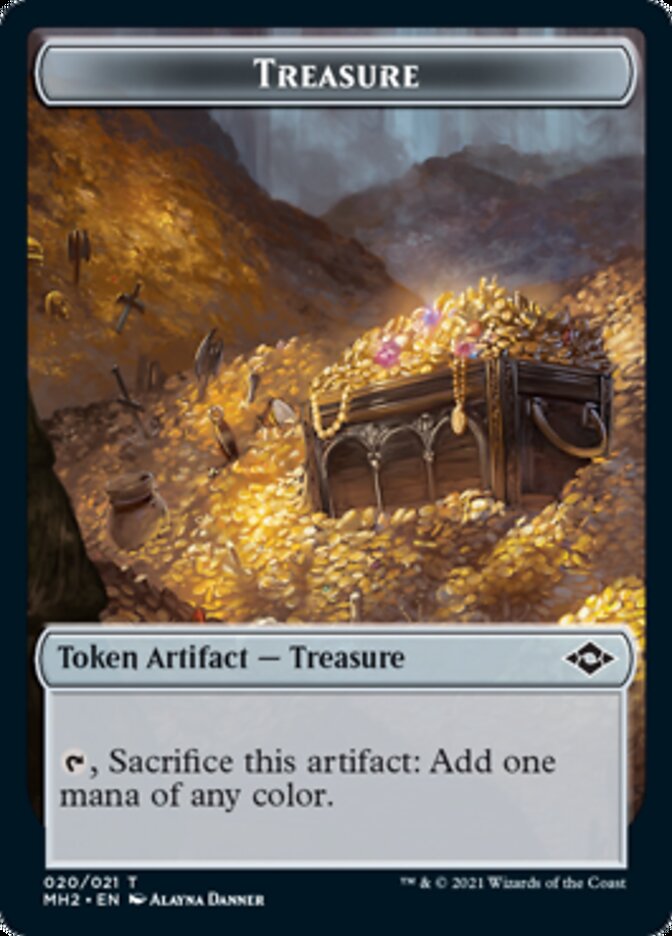 Treasure Token (#20) [Modern Horizons 2 Tokens] | KingTCG.ca