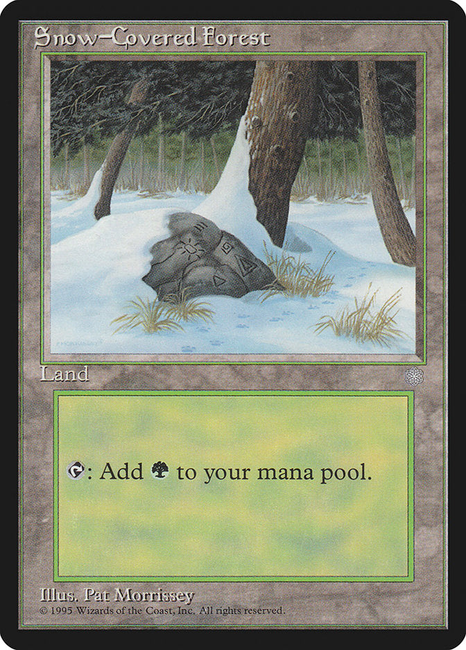 Snow-Covered Forest [Ice Age] | KingTCG.ca