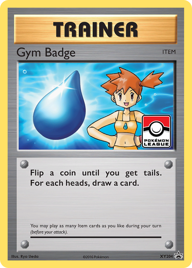 Gym Badge (XY204) (Misty) [XY: Black Star Promos] | KingTCG.ca