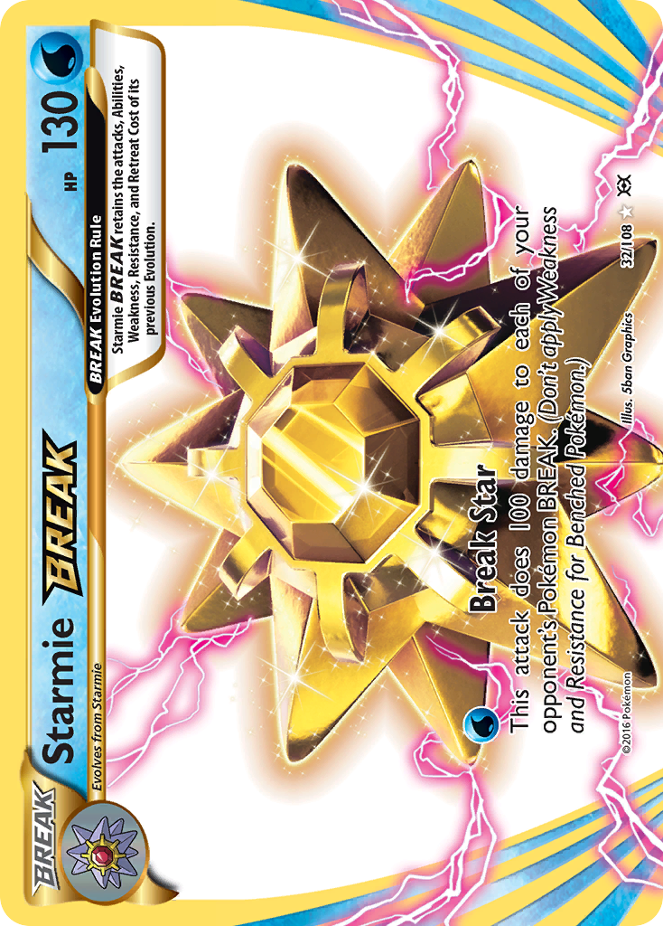 Starmie BREAK (32/108) [XY: Evolutions] | KingTCG.ca