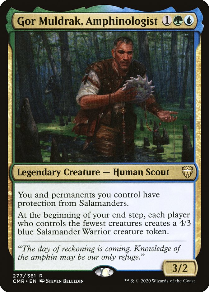 Gor Muldrak, Amphinologist [Commander Legends] | KingTCG.ca