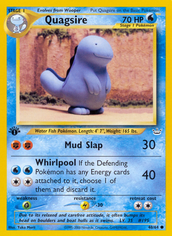 Quagsire (48/64) [Neo Revelation 1st Edition] | KingTCG.ca