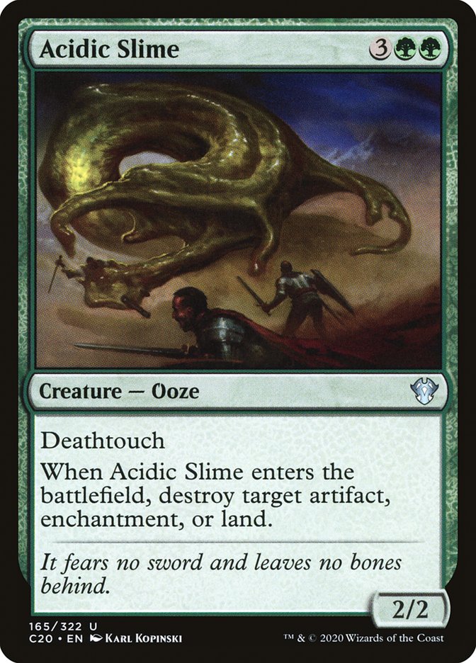 Acidic Slime [Commander 2020] | KingTCG.ca