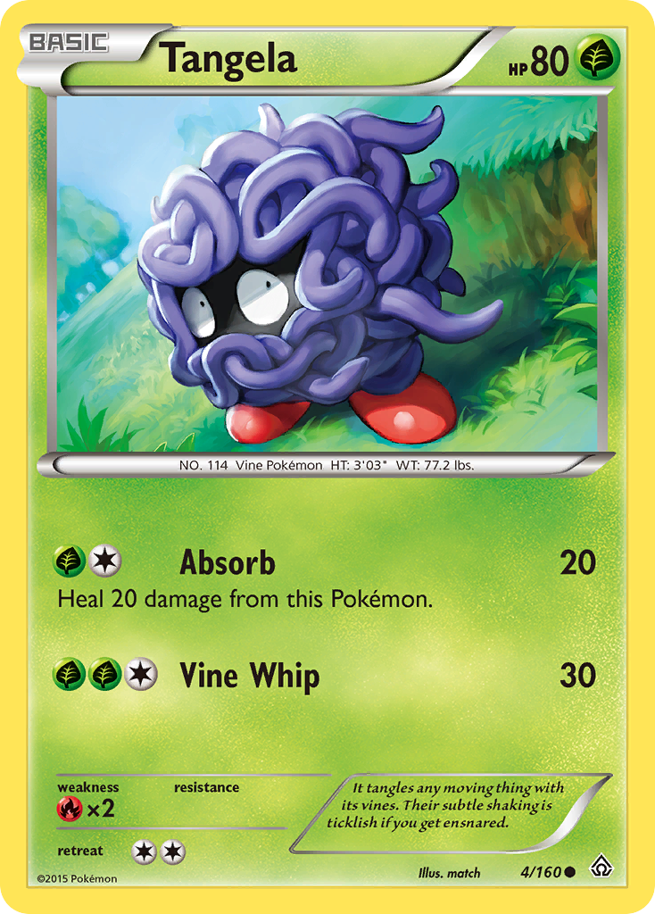 Tangela (4/160) [XY: Primal Clash] | KingTCG.ca