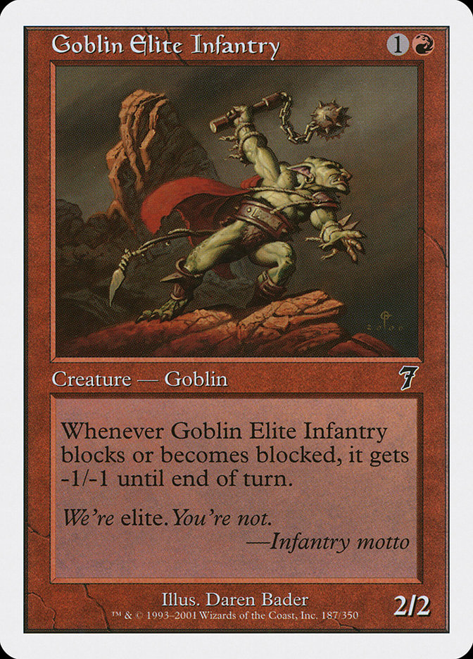 Goblin Elite Infantry [Seventh Edition] | KingTCG.ca