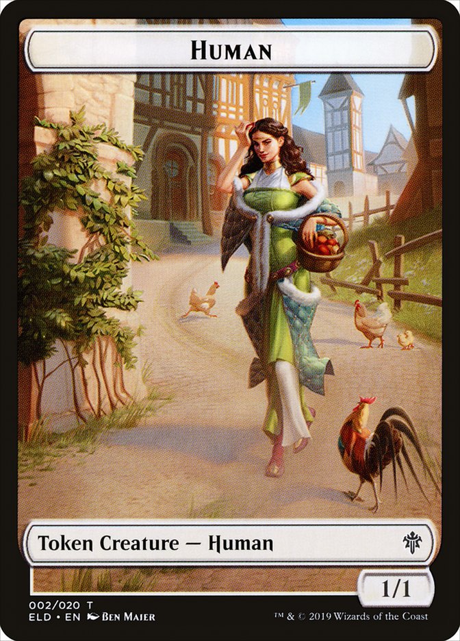 Human [Throne of Eldraine Tokens] | KingTCG.ca