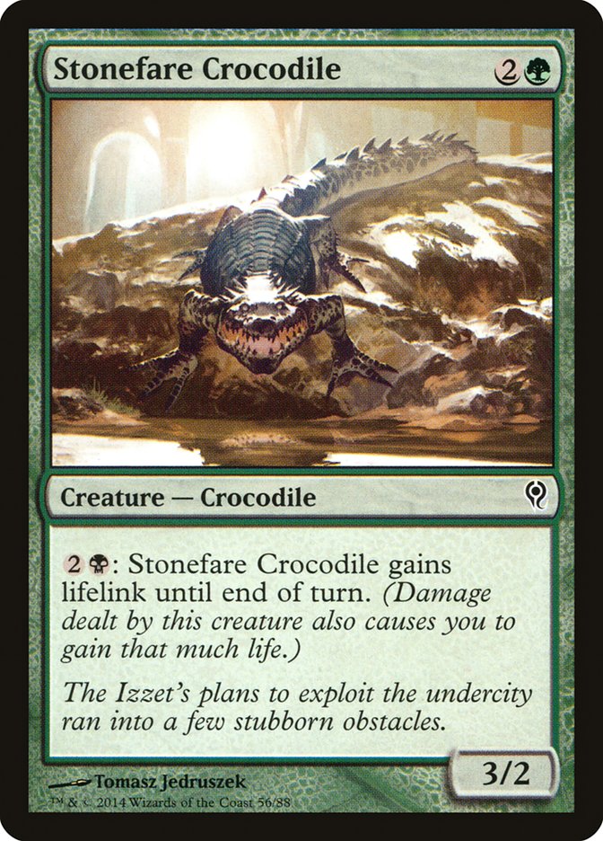 Stonefare Crocodile [Duel Decks: Jace vs. Vraska] | KingTCG.ca