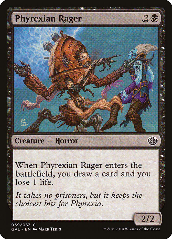 Phyrexian Rager (Garruk vs. Liliana) [Duel Decks Anthology] | KingTCG.ca