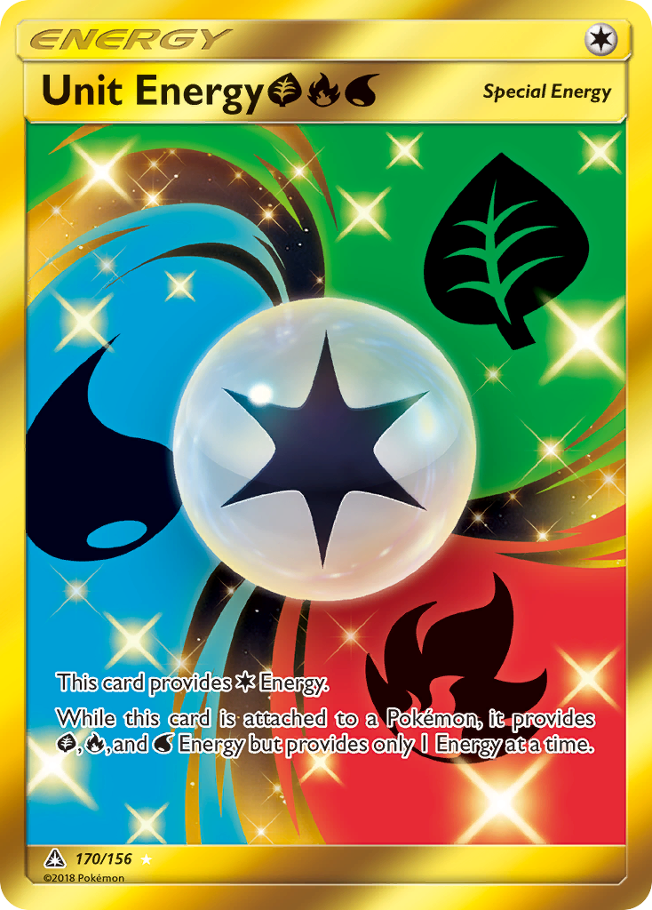 Unit Energy GrassFireWater (170/156) [Sun & Moon: Ultra Prism] | KingTCG.ca