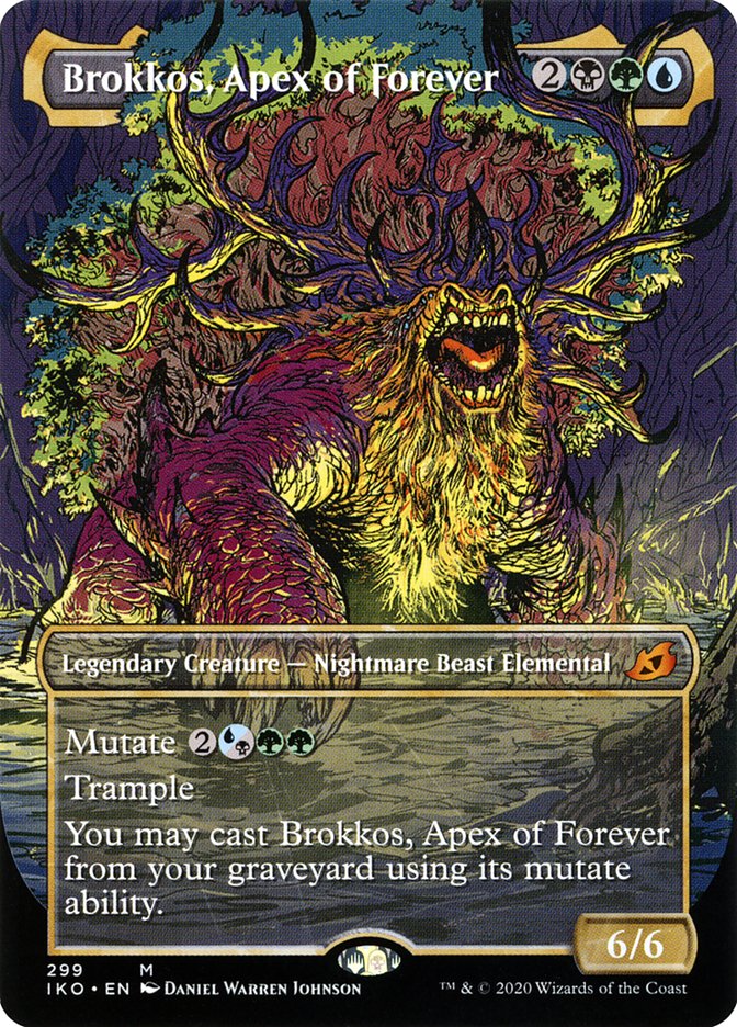 Brokkos, Apex of Forever (Showcase) [Ikoria: Lair of Behemoths] | KingTCG.ca